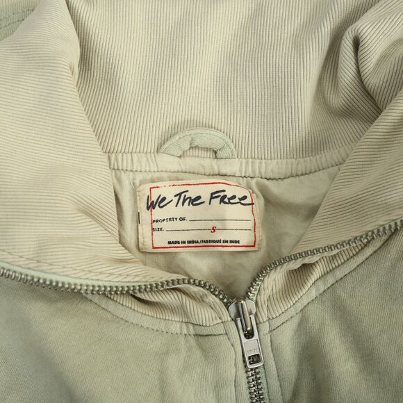 Free People We The Free Addison Jacket Top Ribbed Oversize Slouchy S New 284408 - Picture 9 of 9